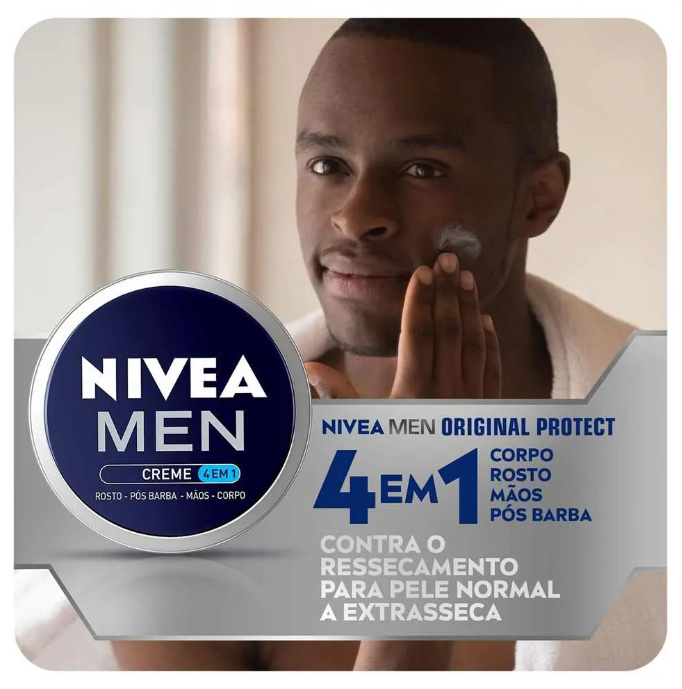 Creme Hidratante Corporal Nivea Men 4 em 1 75g - Imagem 3