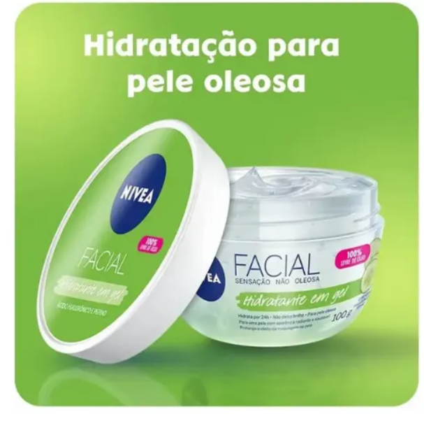 Hidratante Facial Nivea Gel Hialuronico Fresh 100g - Imagem 3