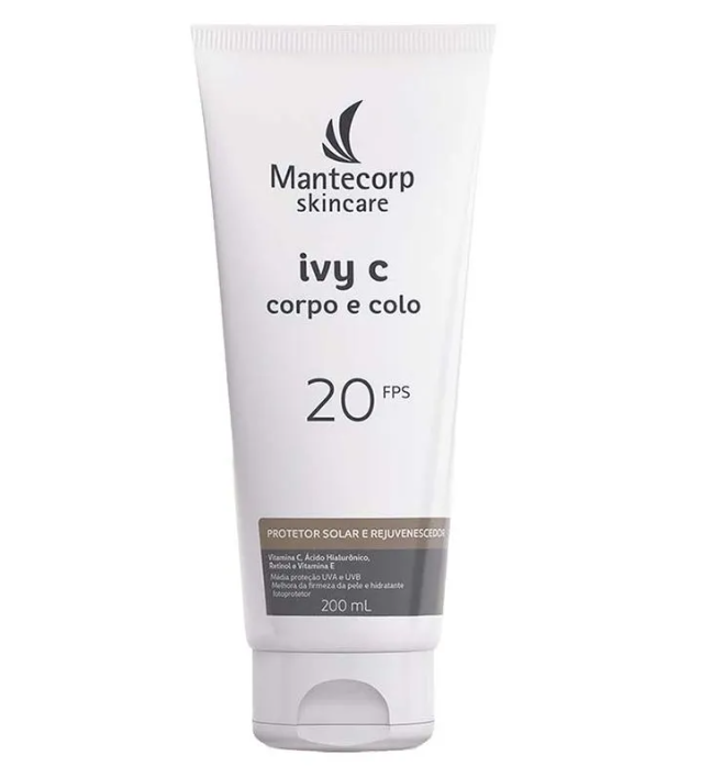 Sérum Ivy C corpo e colo Mantecorp com 200ml