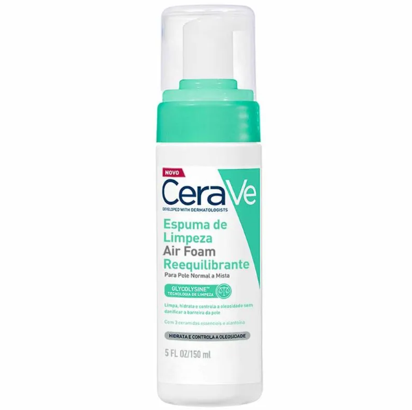 Espuma de Limpeza Facial Air Foam Cerave 150ml