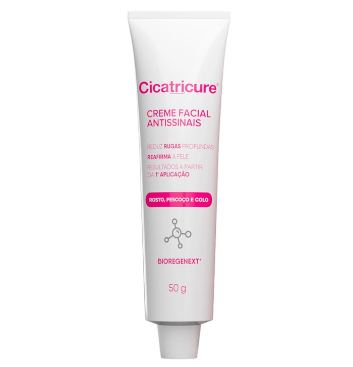 Creme Facial Cicatricure Antissinais e Antirrugas 50g - Imagem 3