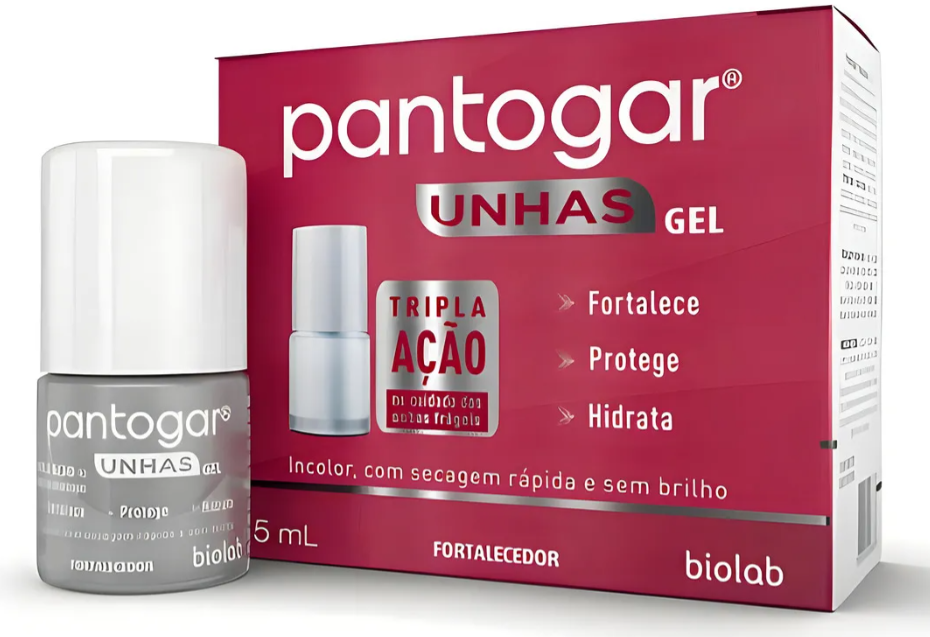 Gel Fortalecedor De Unhas Pantogar 5ml