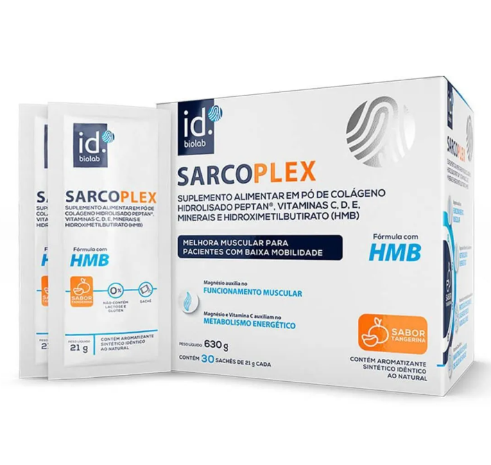 Sarcoplex sabor Tangerina 30 sachês