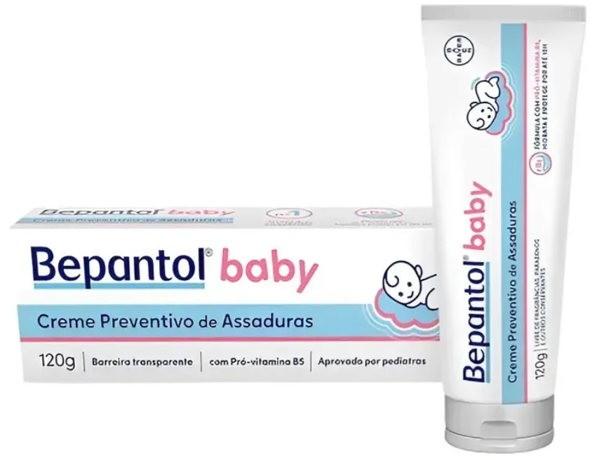 Creme Preventivo de Assaduras Bepantol Baby 120g