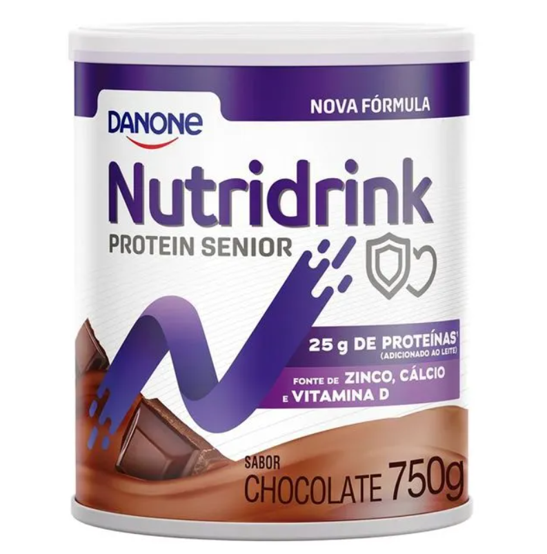 Nutridrink Protein Senior Sabor Chocolate 750g