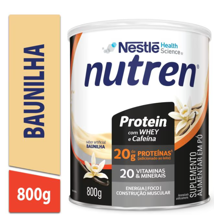 Nutren Protein sabor Baunilha 800g - Imagem 3