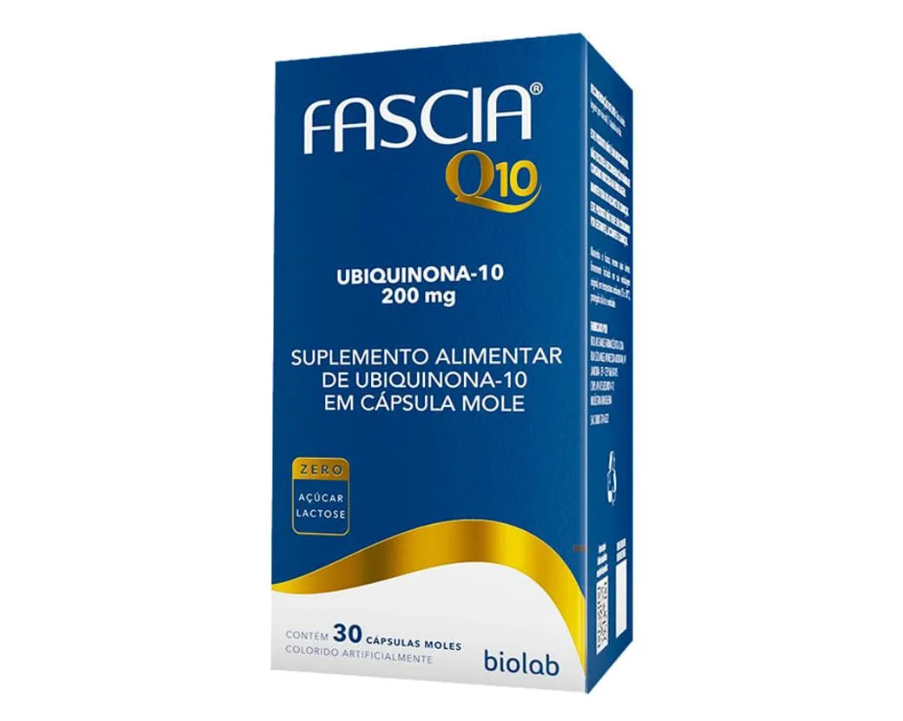 Suplemento Alimentar Fascia Q10 com 30 cápsulas